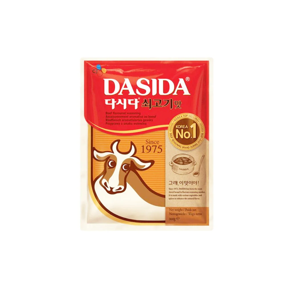 CJ Dasida – Condimento coreano sabor ternera (300 g) | Caldo y sopa instantánea