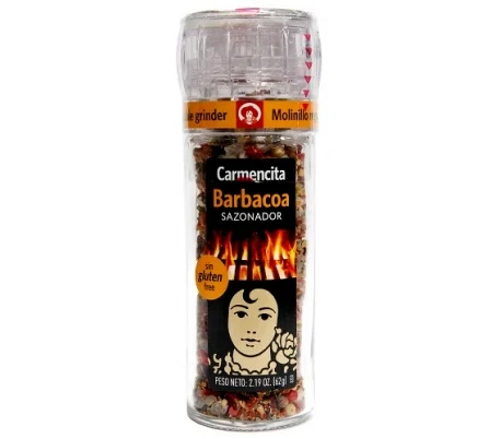 CONDIMENTO MOLINILLO BARBACOA CARMENCITA 62 GR.