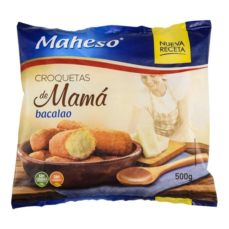 Croquetas de bacalao Maheso 500 g