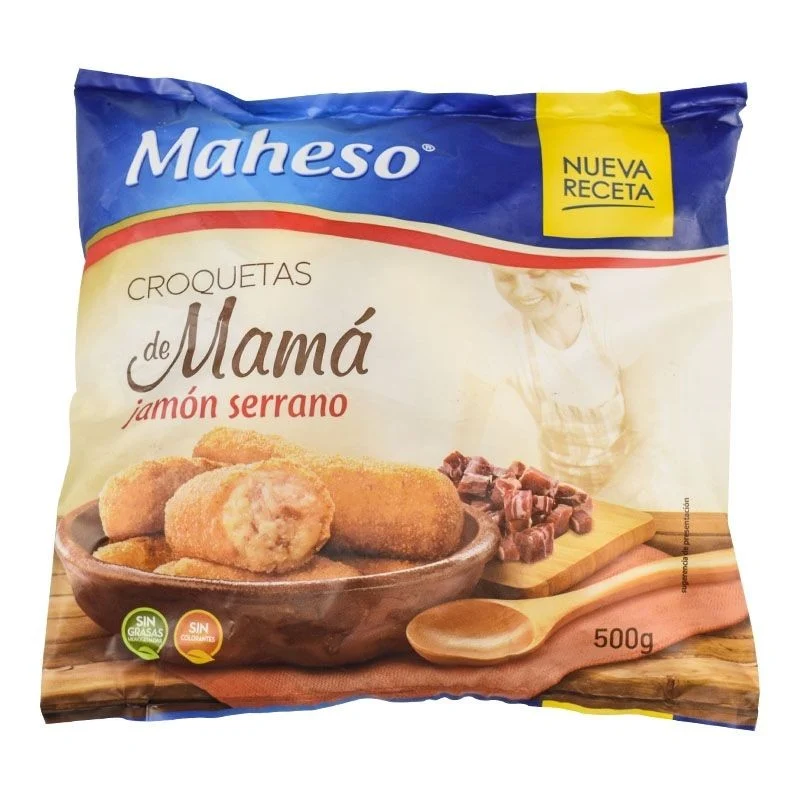Croquetas de jamón serrano Maheso 500 g