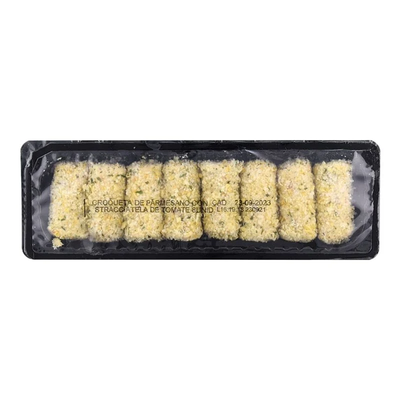 Croquetas de parmesano con stracciatella de tomate 8 ud 240 g