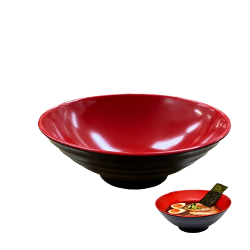 Cuencos Bowl Plástico Duro Estilo Japones Para Ramen 22.5cm