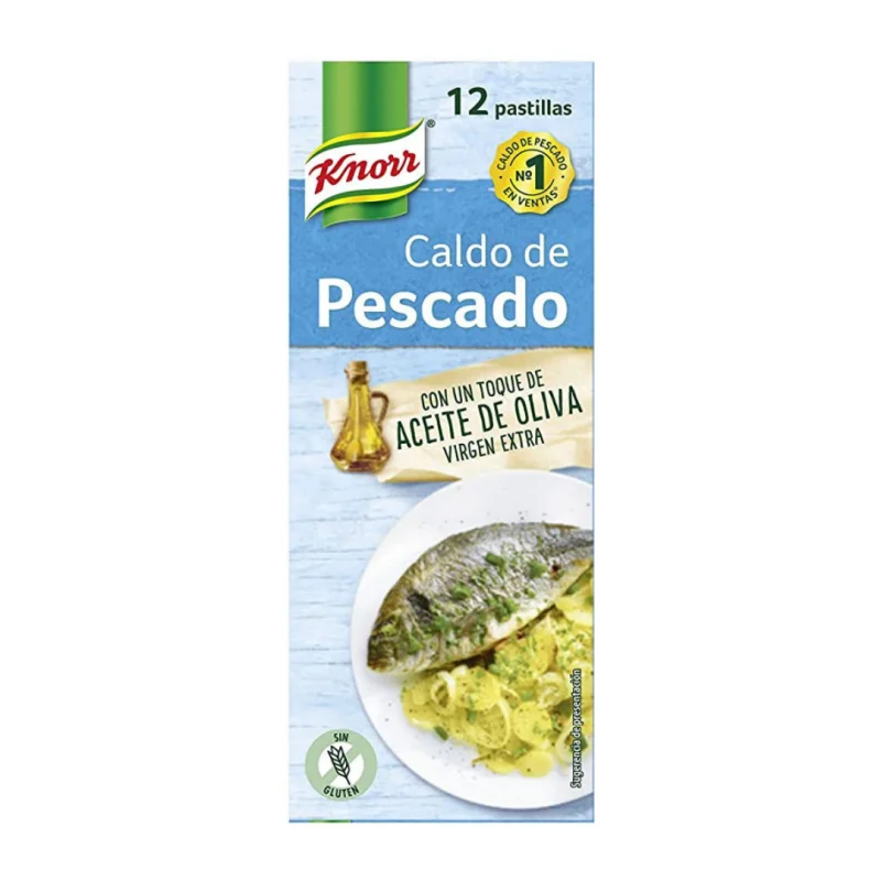 Dados de Caldo de Pescado Knorr