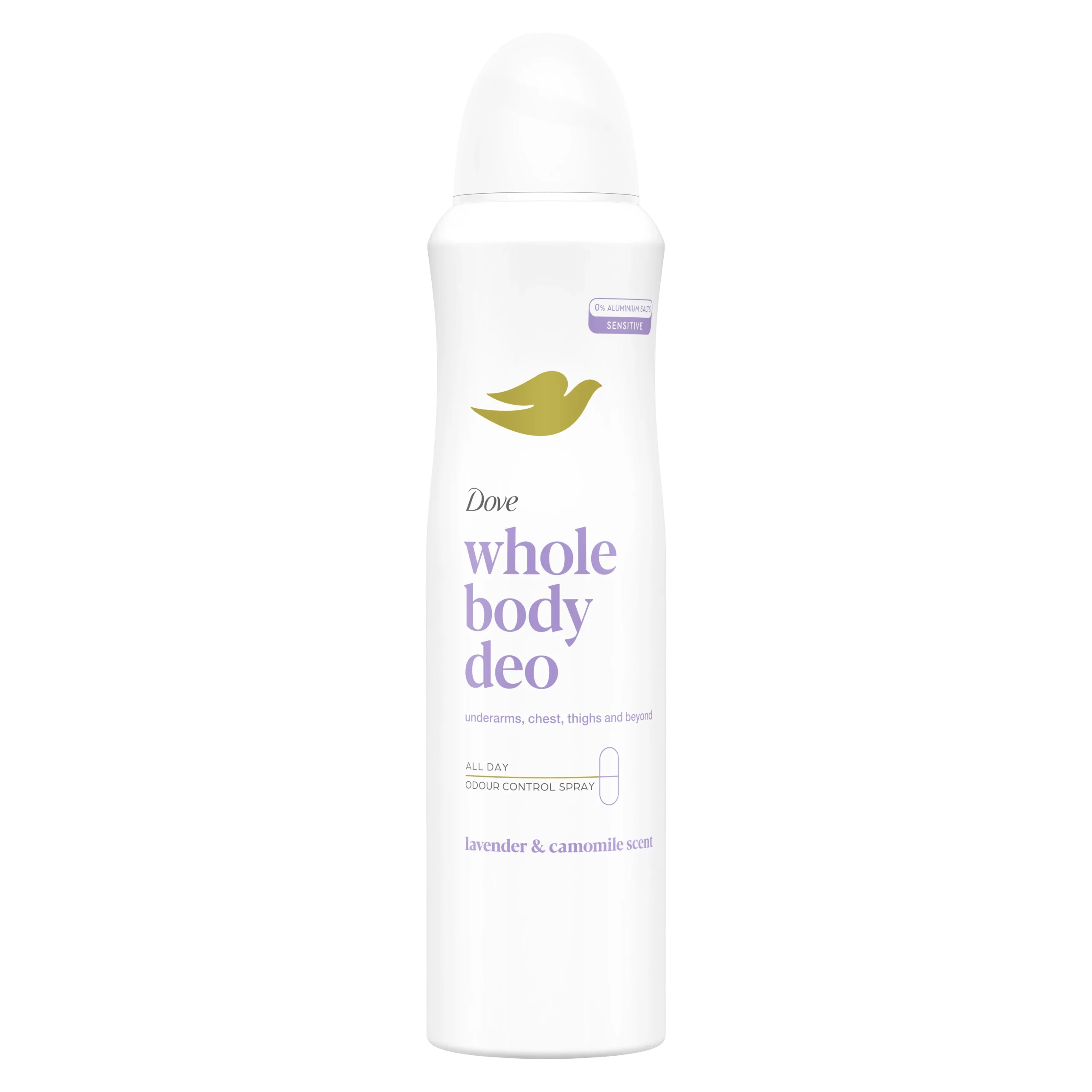 Desodorante spray Corporal Dove 150 ml Lavanda&camomila