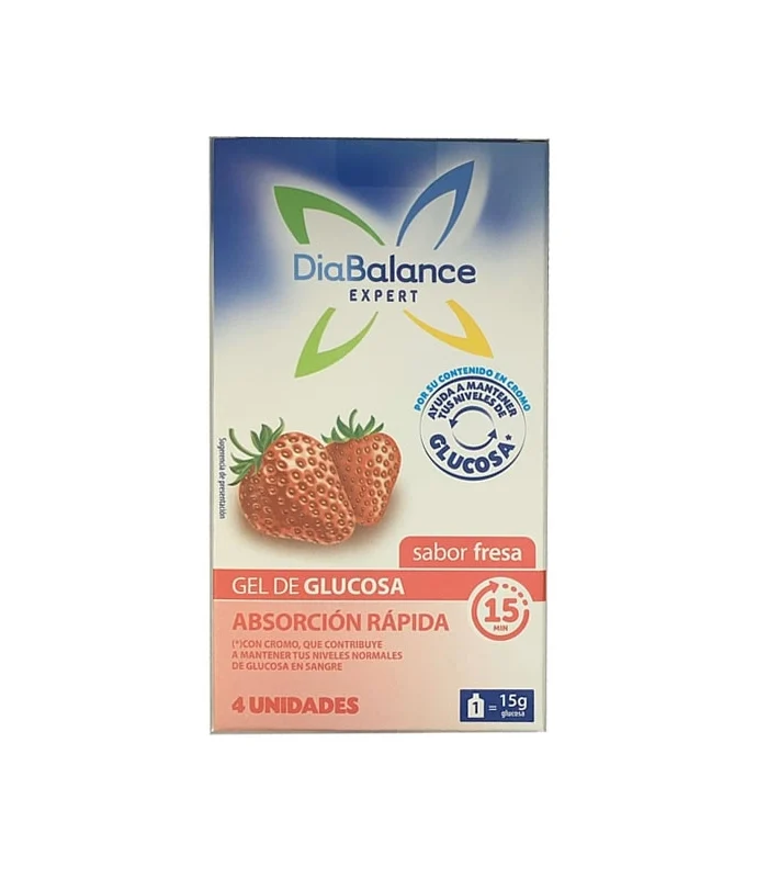 Diabalance Gel Absorcion Rápida Fresa (x4)