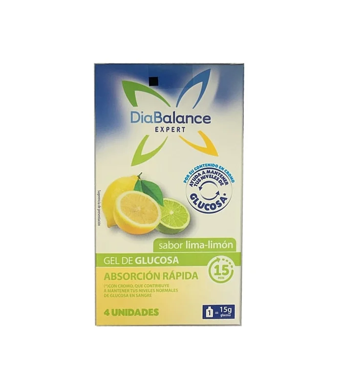 Diabalance Gel Absorcion Rápida Limón (x4)