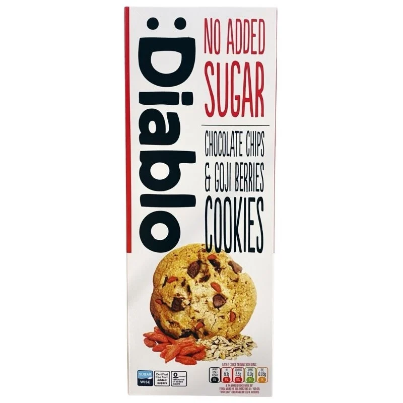 :Diablo - Cookies con Pepitas de Chocolate y Bayas de Goji