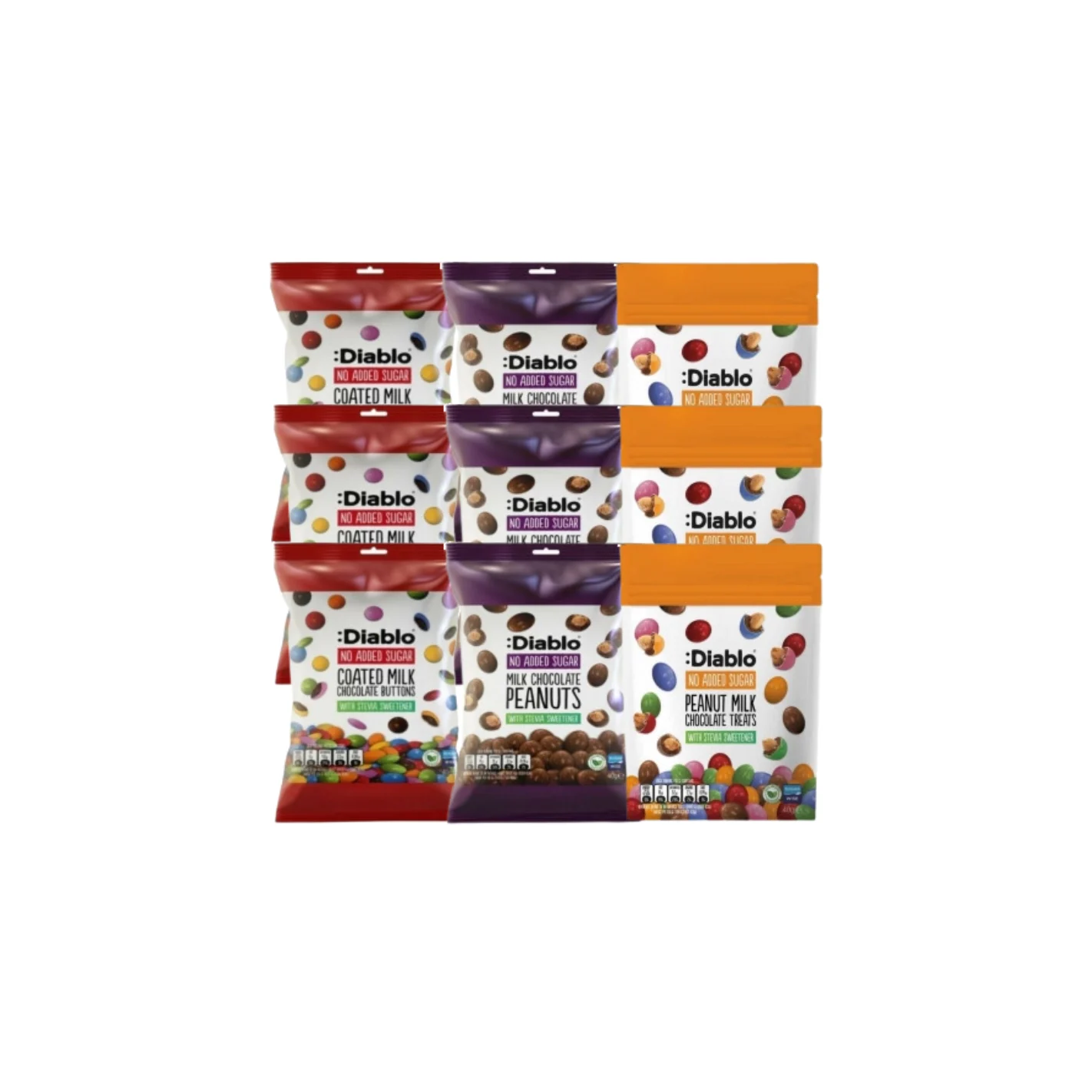 :Diablo - Cacahuetes y Grageas (Pack x9)