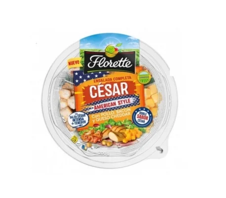 ESPECIALIDAD ENVASADA ENSALADA CESAR FLORETTE 200 GR.