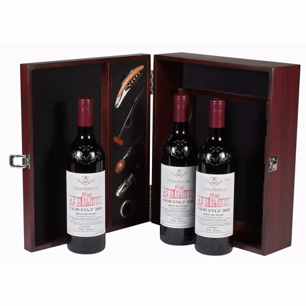 Estuche 3 bot. D.O Ribera del DueroVega Sicilia Valbuena 5º 75cl.