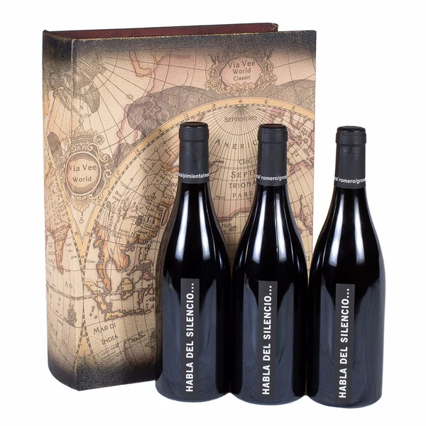 Estuche vino tinto D.O Extremadura Habla del silencio crianza