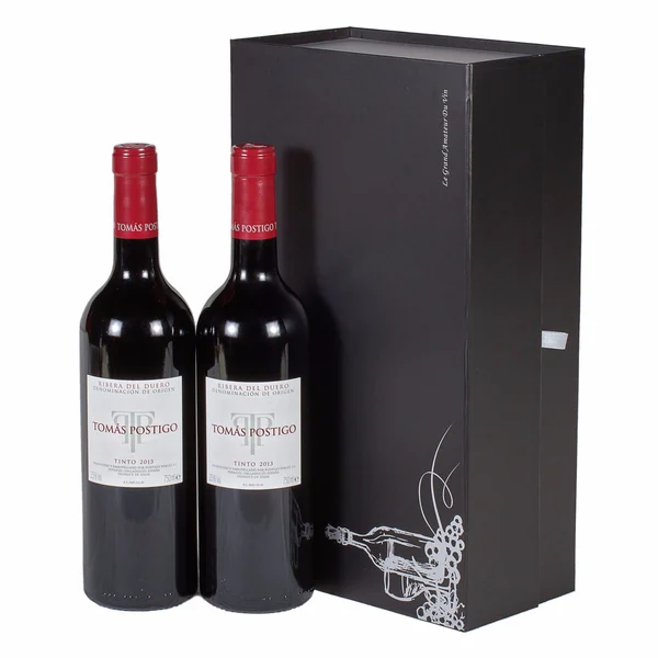 Estuche vino tinto D.O Ribera del Duero Tomas Postigo 75cl.