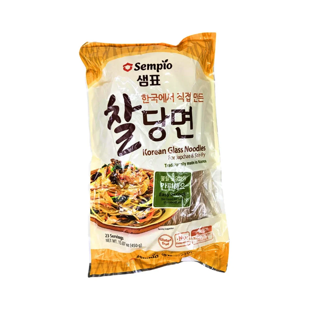 Fideos de Tapioca Coreano 450g Sempio– Korean Glass Noodles para Japchae