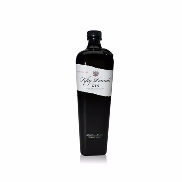 Fifty Pounds. London gin