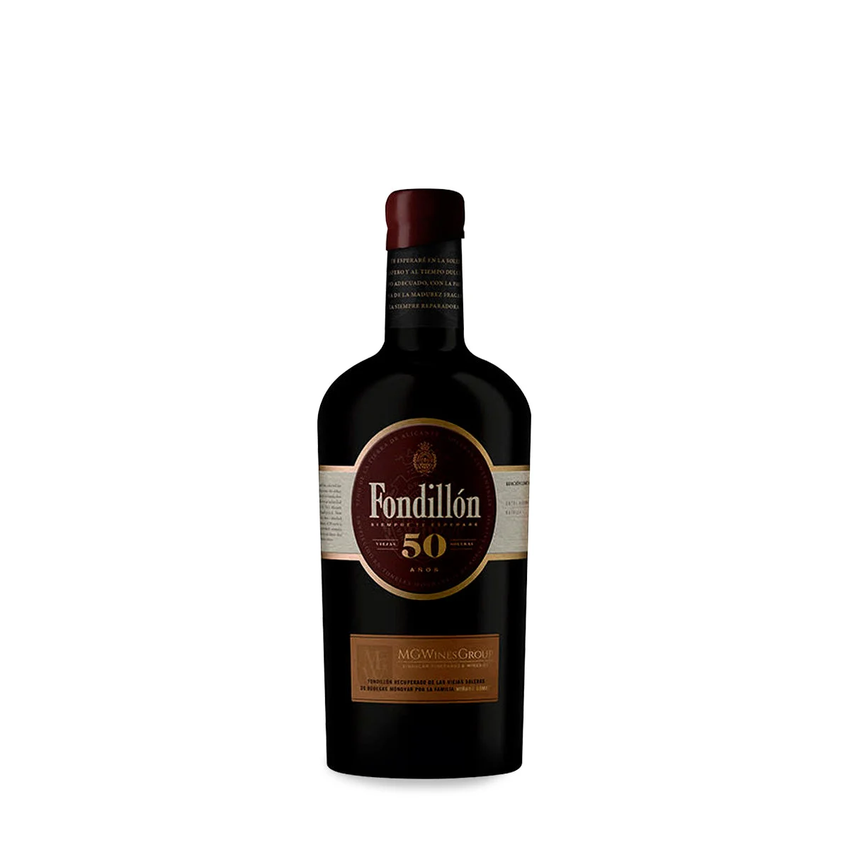 Fondillón 50 años 0,50L singularidad y exclusividad de Bodegas Monóvar