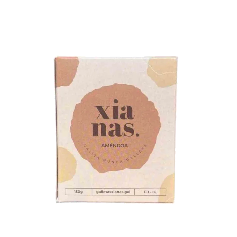 Galletas de almendra de Xianas, caja de 150 g