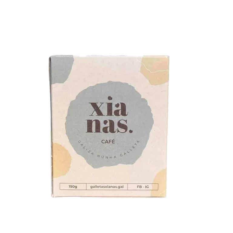 Galletas de Café de Xianas, caja de 150 g