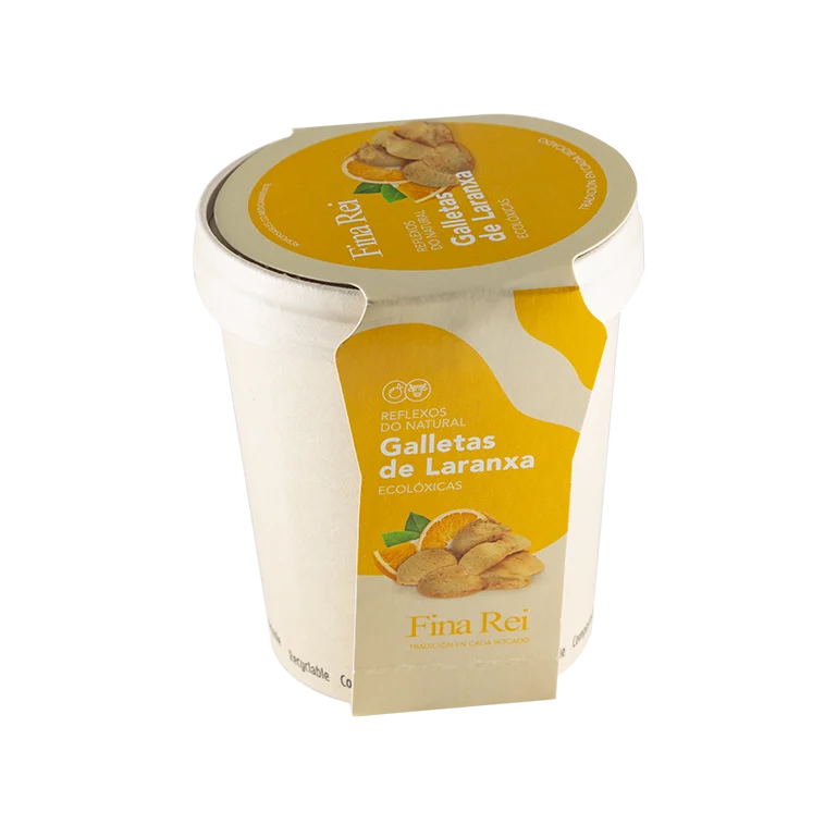 Galletas de nata y naranja de Fina Rei, 160 g