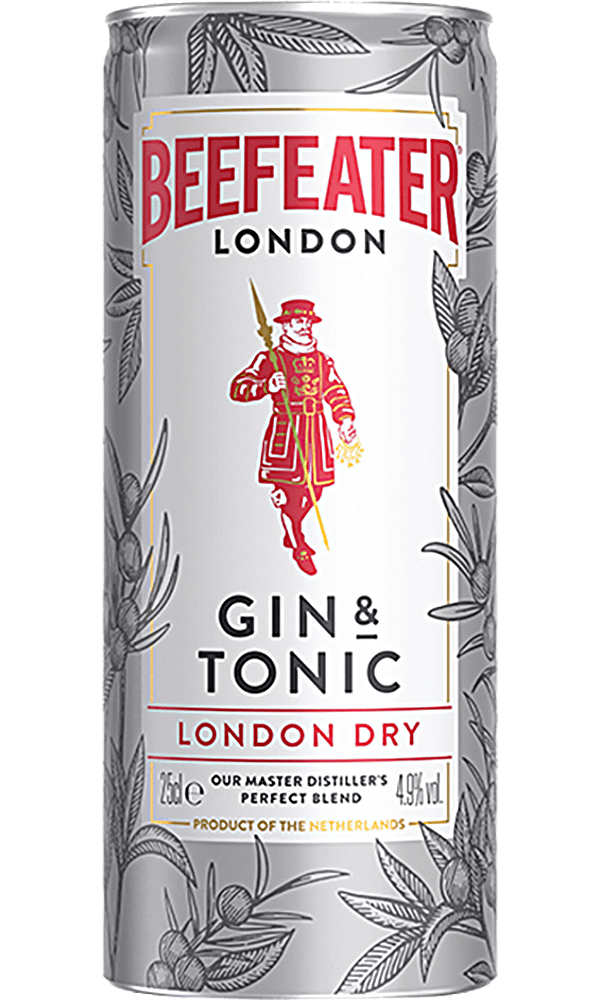Gin&Tonic Beefeater London 25cl. C-12 Latas