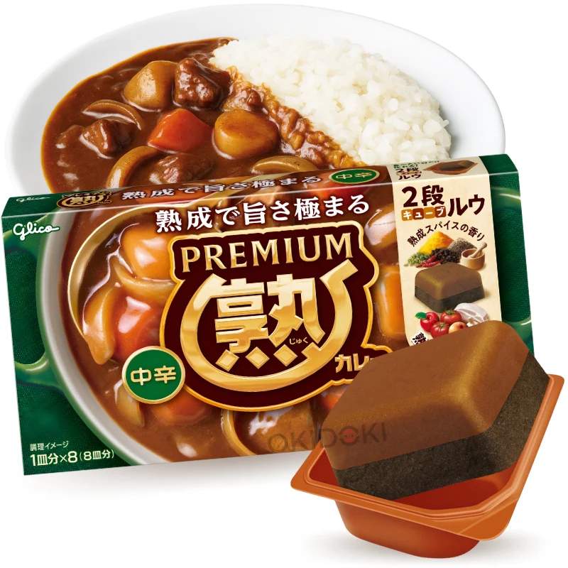 Glico Premium Japanese Curry (M-Spicy) 160g