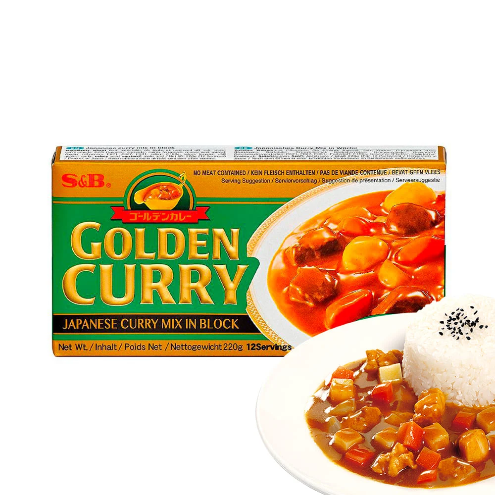 Golden Curry- Pasta de Curry Medio Picante 240gS&B