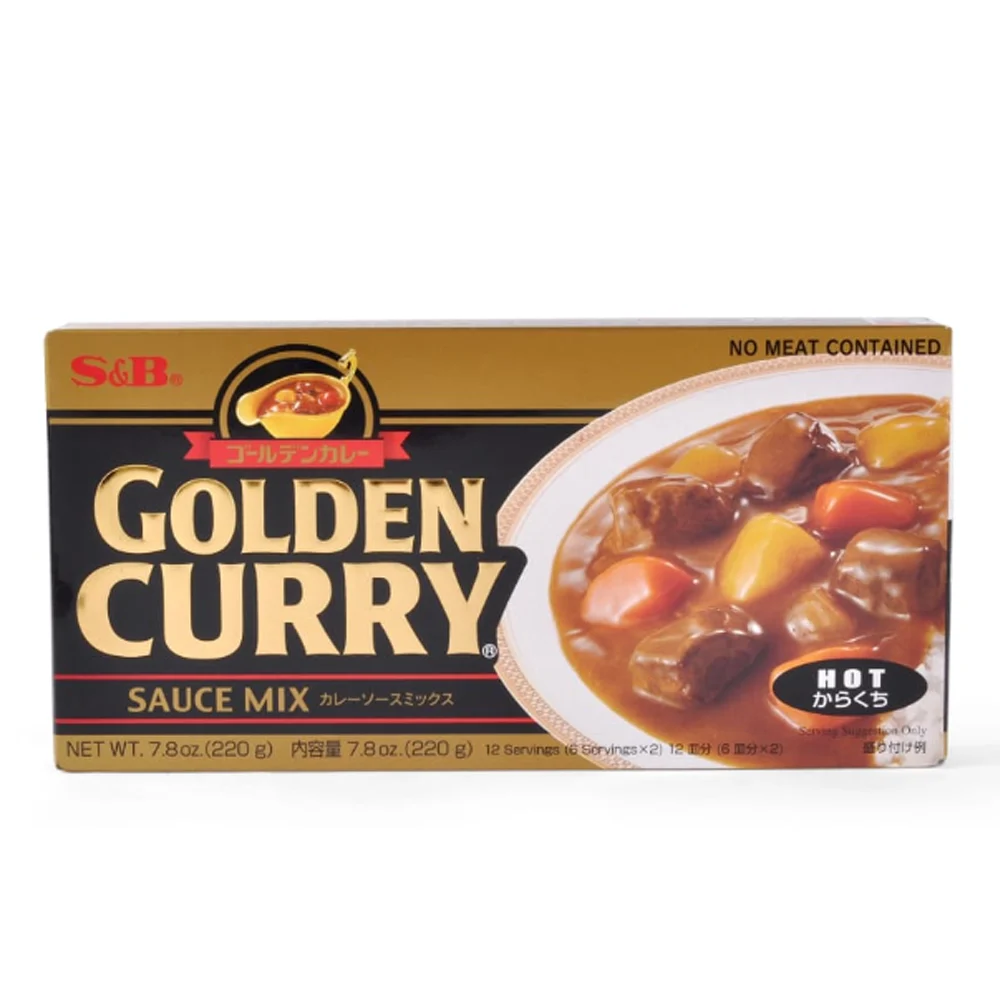 Golden Curry Pasta de Curry Picante 240g S&B