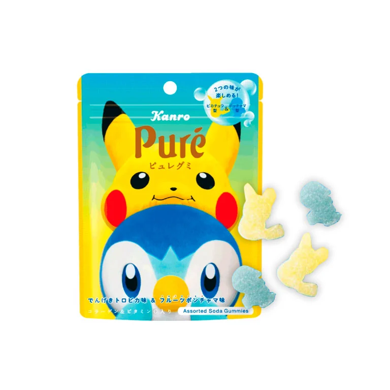 Gominolas de Fruta Tropical Pure de Pokemon 50g