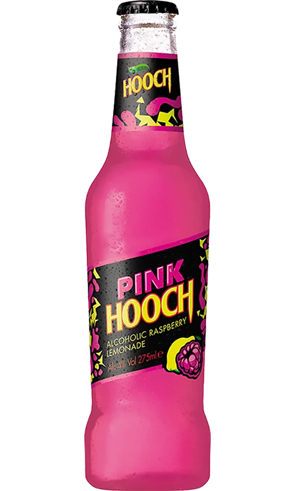 Hooch Raspberry Lemonade Frambuesa 27,5cl Caja 24 Unidades