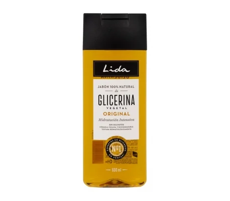 JABON 100% NAT.GLICERINA LIDA 600 ML.