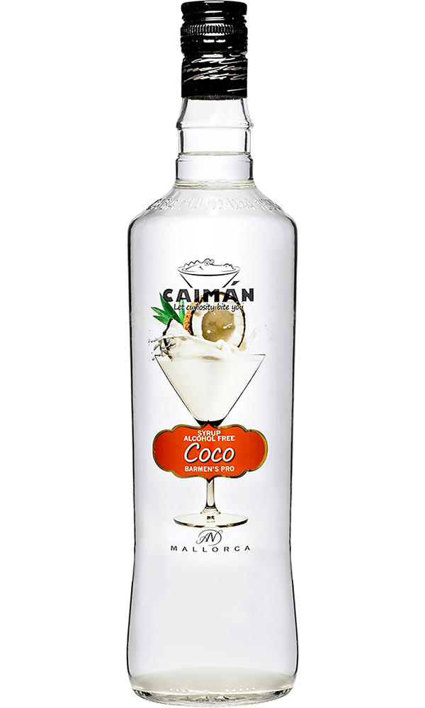 Jarabe Caimán Coco sin Alcohol 1l.