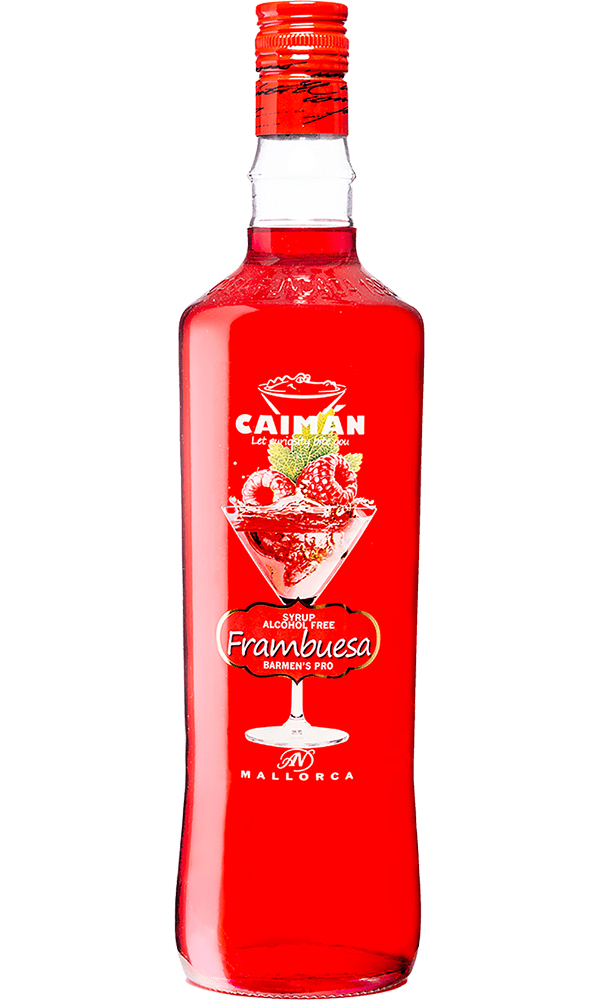 Jarabe Caimán Frambuesa 1l.