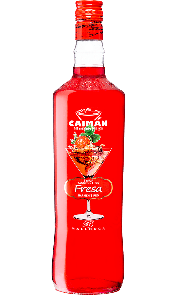 Jarabe Caimán Fresa 1l.