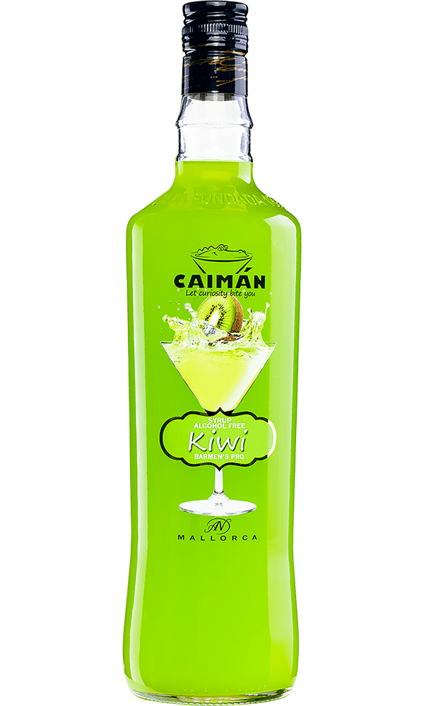 Jarabe Caimán Kiwi sin Alcohol 1l.