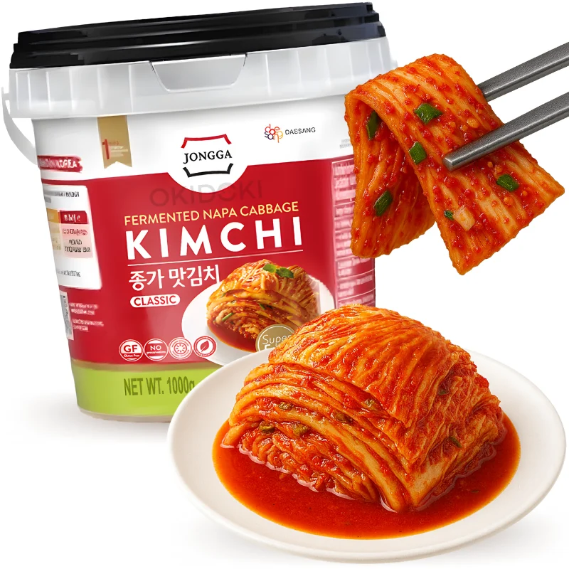 Korean Fresh Jongga Kimchi (Gluten Free) (Refrigerated 2–6°C) 1kg