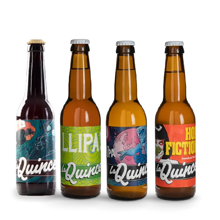 La Quince mix 4 recetas, 12 botellas de 33 cl