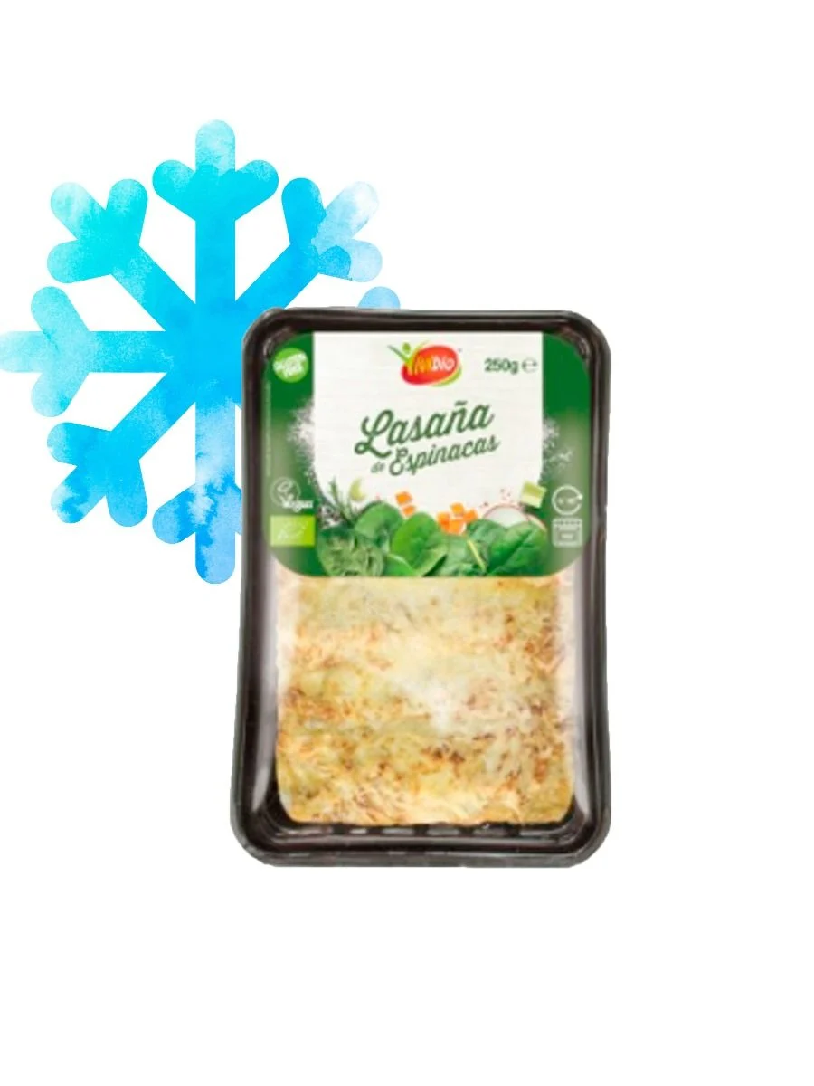 Lasaña de Espinacas 250g Vivibio | Herbolario Navarro