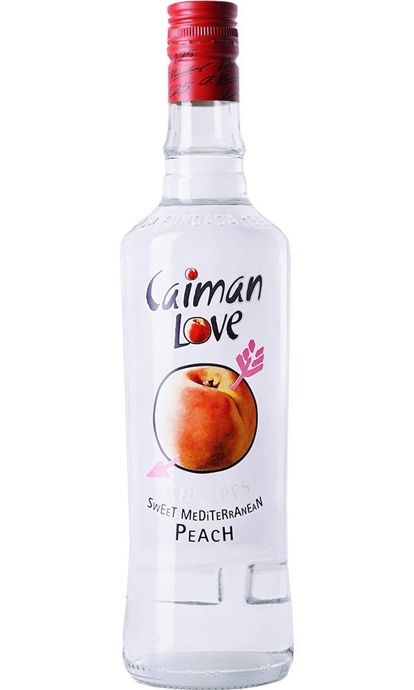 Licor Caimán Love Melocotón 70cl