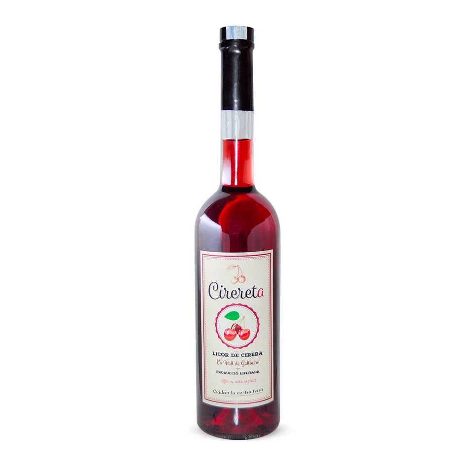 Licor de cereza mediterránea