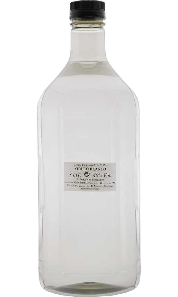 Licor OrujoAntonio Nadal Blanco 3l.