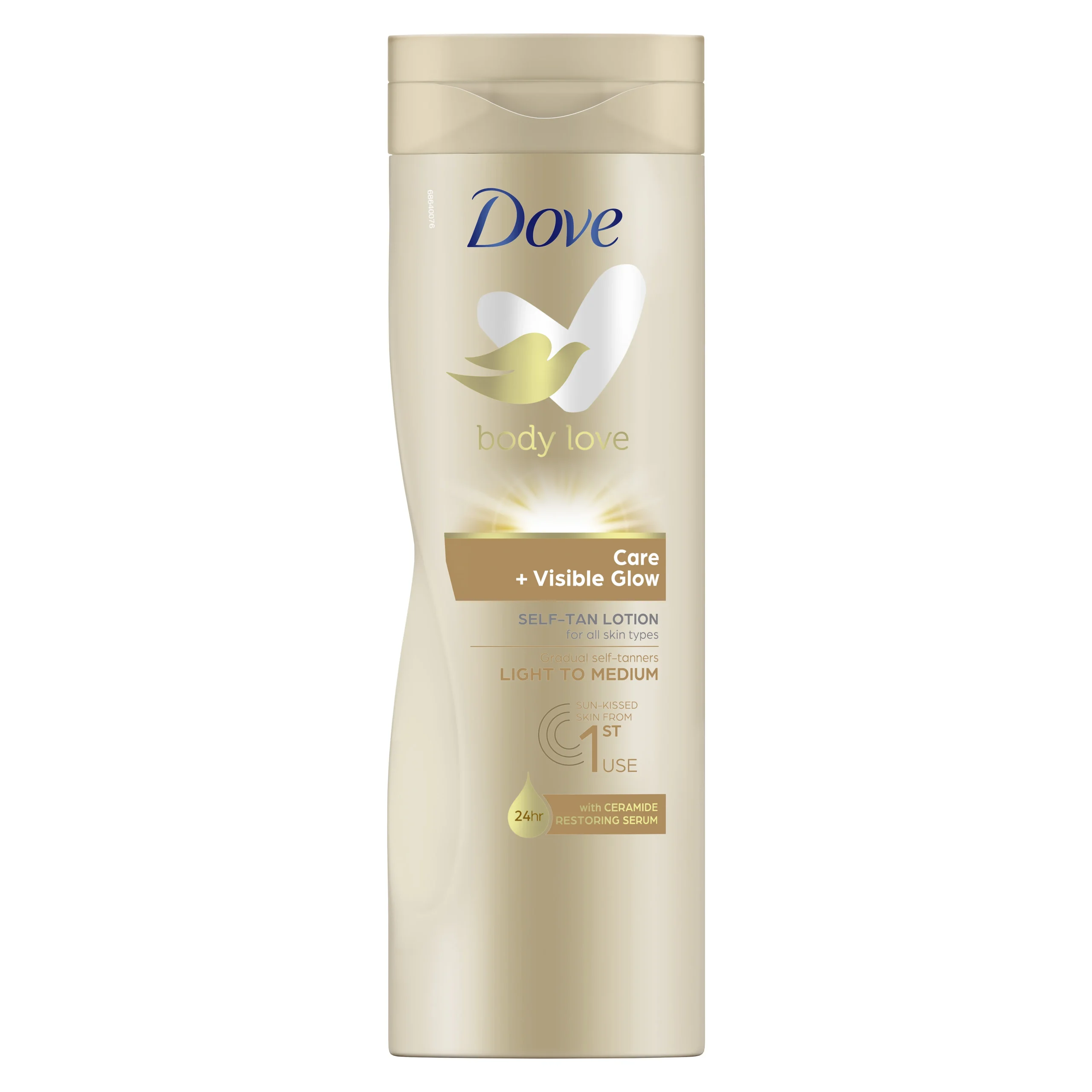 Loción autobronceadora Dove 400 ml Light