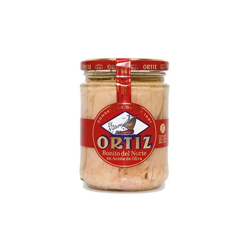 Lomos de Bonito del Norte en aceite de Oliva Ortiz