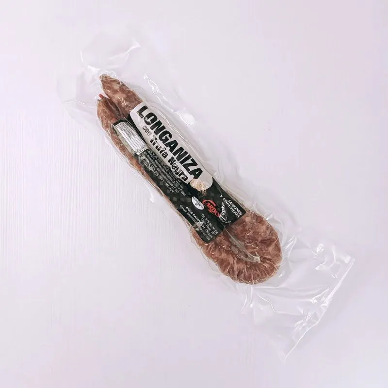 Longaniza de Aragón con Trufa Negra