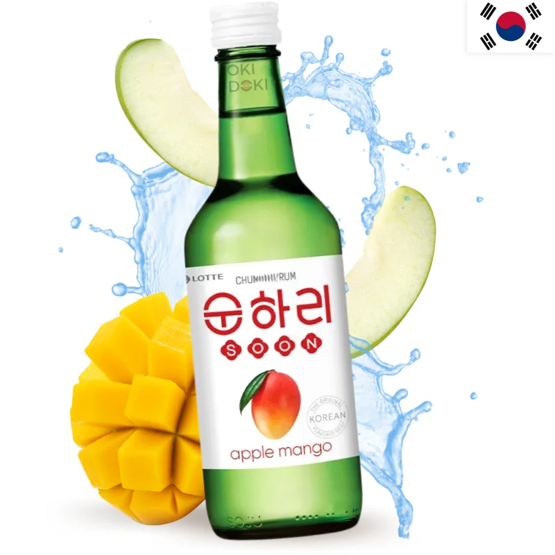 Lotte Chum Churum Soju Apple and Mango Flavor Alc. 12% 360ml