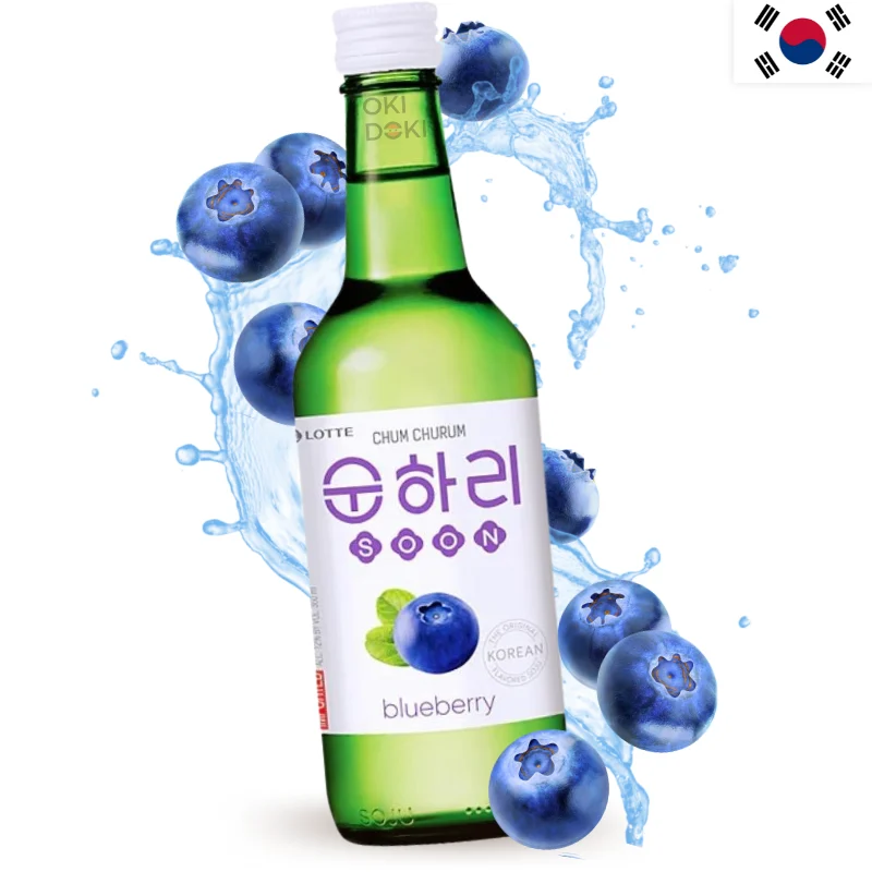 Lotte Chum Churum Soju Blueberry Flavor Alc. 12% 360ml