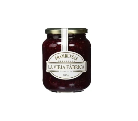 MERMELADA FRAMBUESAS VIEJA FABRICA 800 GR.