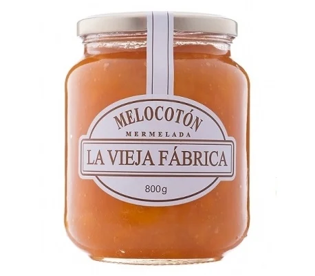 MERMELADA MELOCOTON VIEJA FABRICA 800 GR.