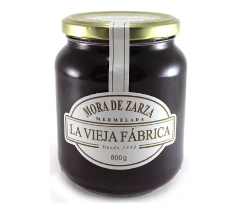 MERMELADA MORA DE ZARZA VIEJA FABRICA 800 GR.