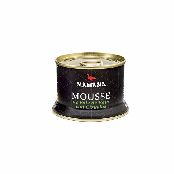 Mousse de foie ciruelas Malvasia