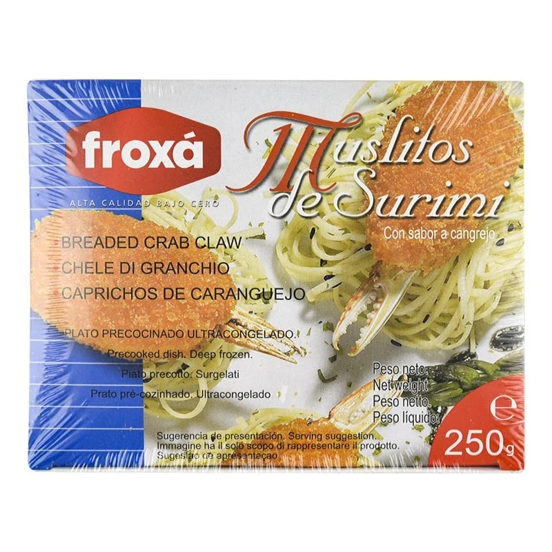 Muslitos de surimi sabor cangrejo Froxá 250 g