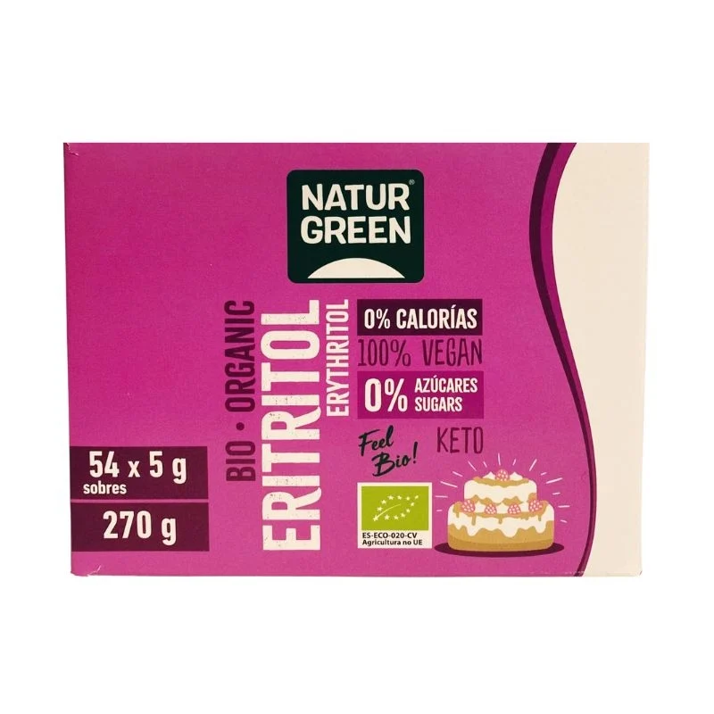 Naturgreen - Eritritol Monodosis (54 Sobres)